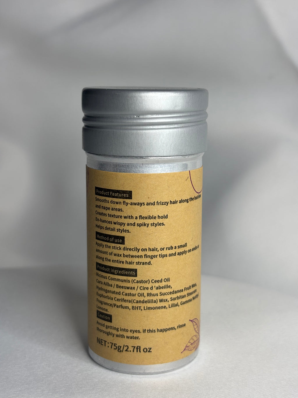 Hair wax stick