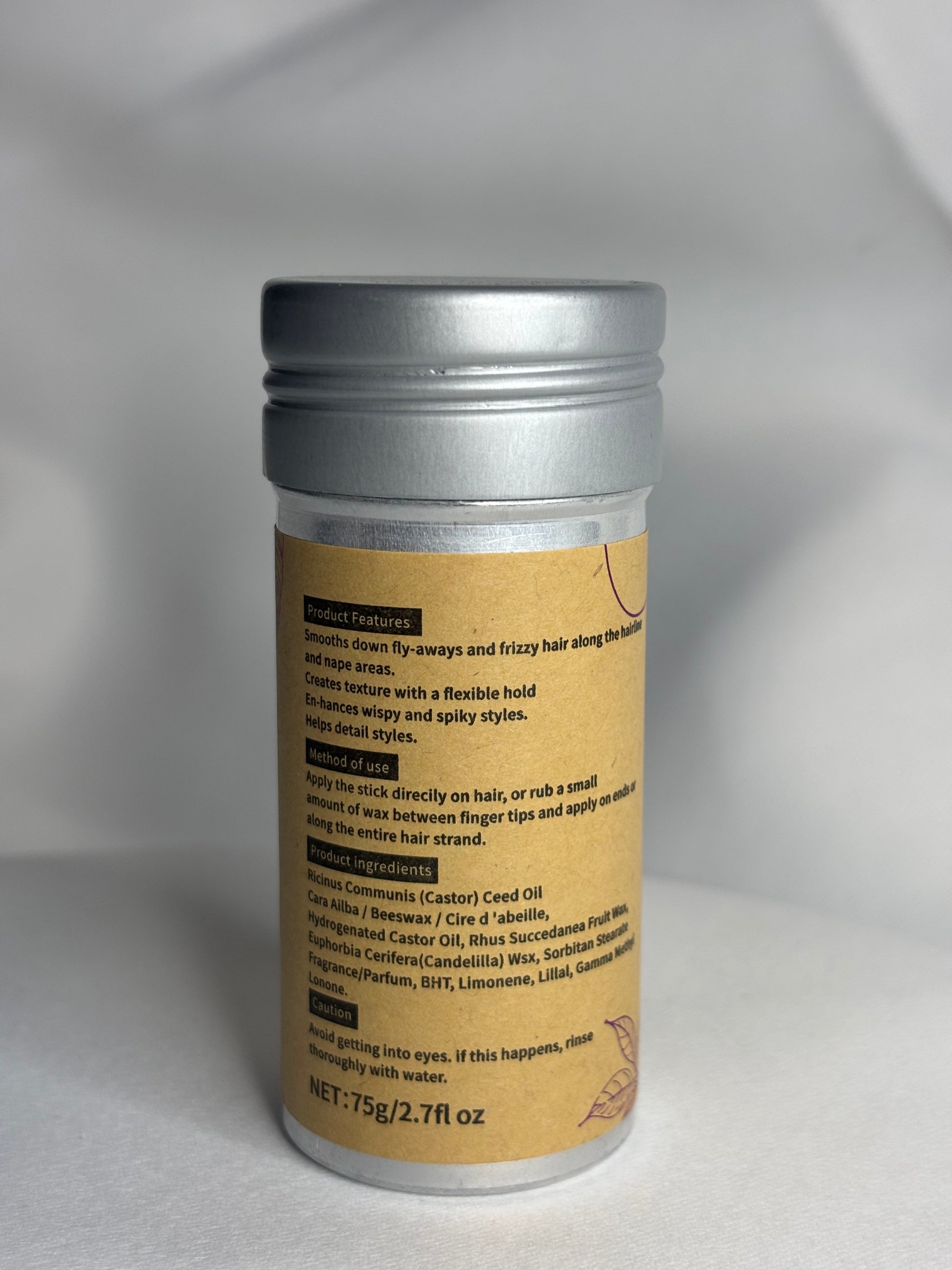 Hair wax stick