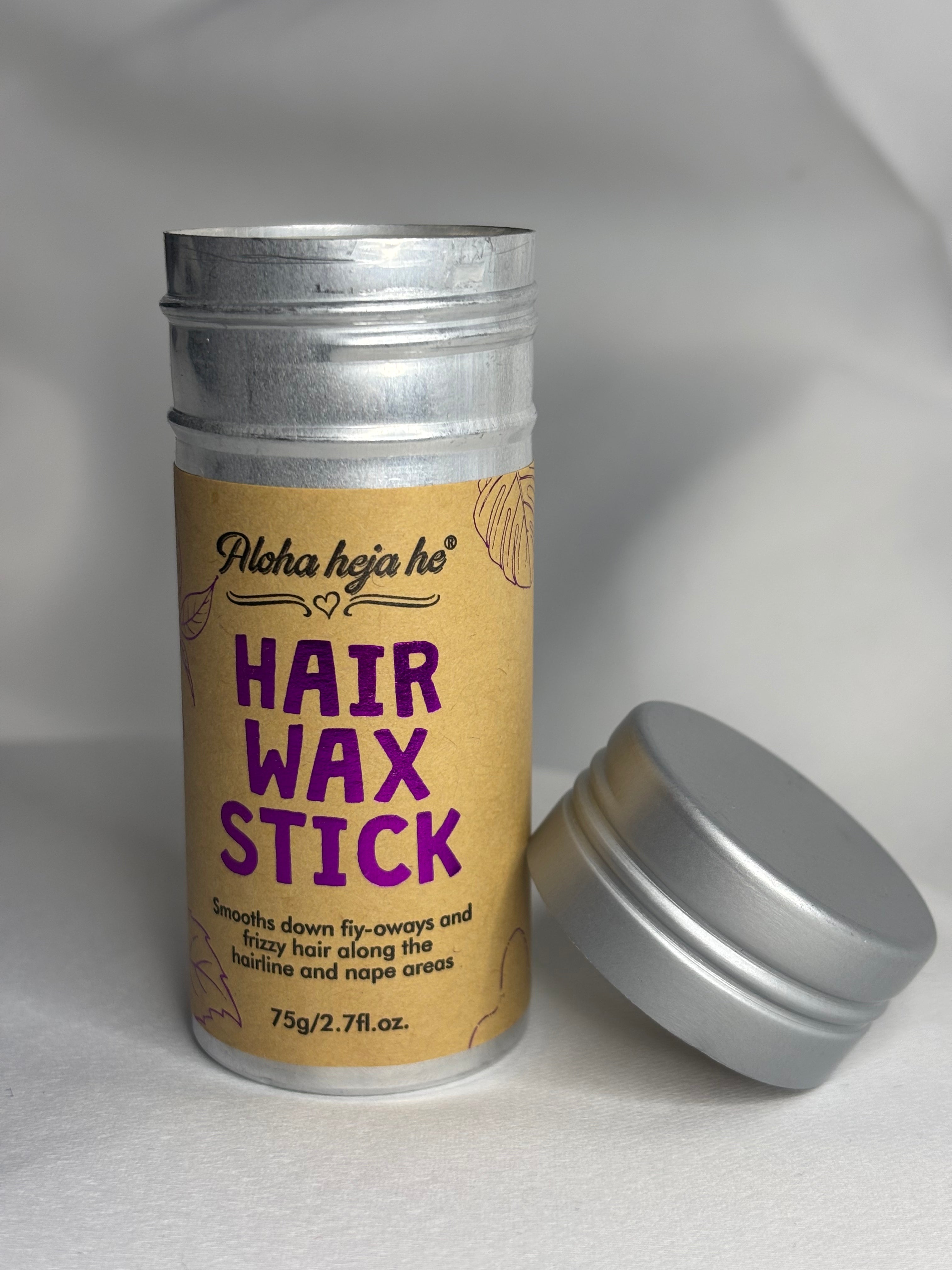 Hair wax stick